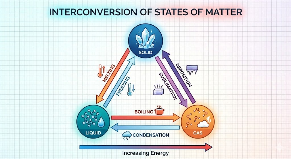 Interconversion of States